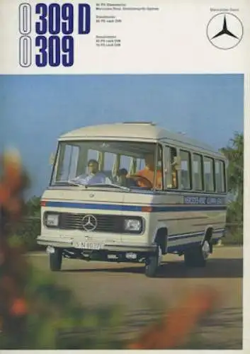 Mercedes-Benz O 309 / D Prospekt 3.1970