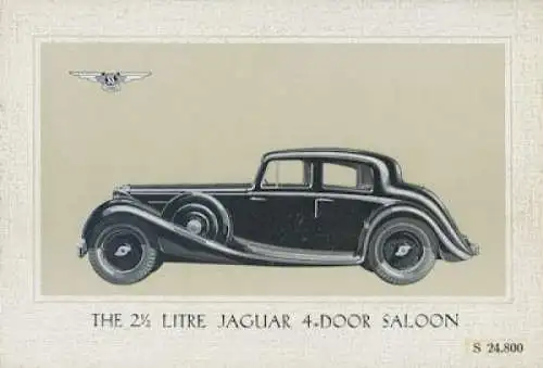 Jaguar Programm 1937