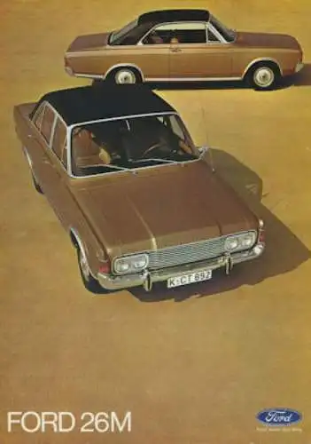 Ford 26 M Prospekt 1971