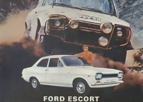 Ford Escort Prospekt ca. 1971