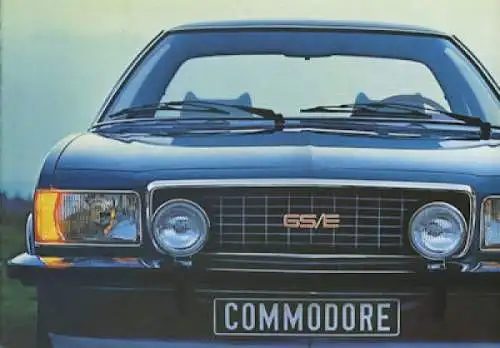 Opel Commodore Prospekt 3.1976