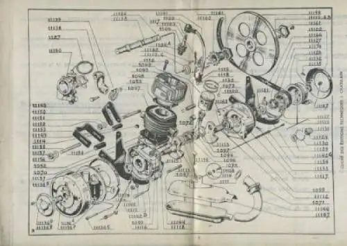 Mistral Motor Bedienungsanleitung 1952-1959