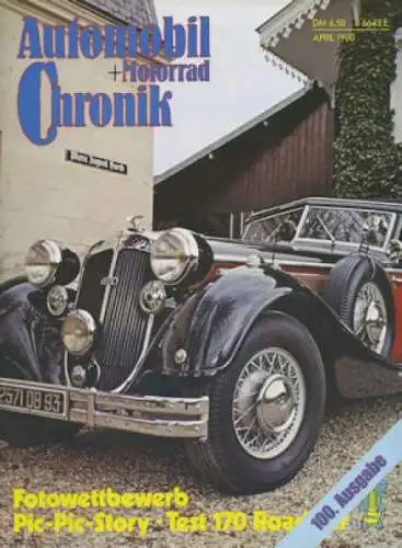 Automobil und Motorrad Chronik 1980 Heft 4