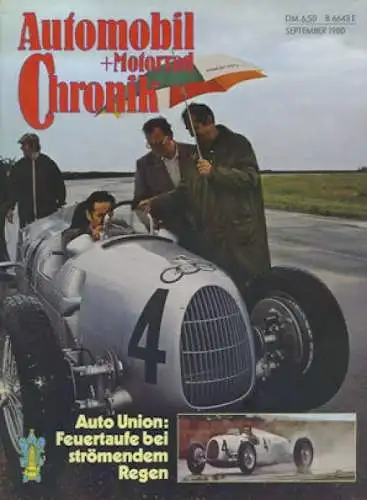 Automobil und Motorrad Chronik 1980 Heft 9