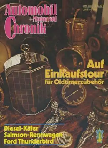 Automobil und Motorrad Chronik 1982 Heft 6