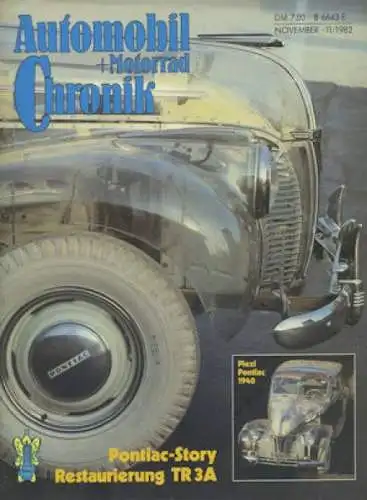 Automobil und Motorrad Chronik 1982 Heft 11