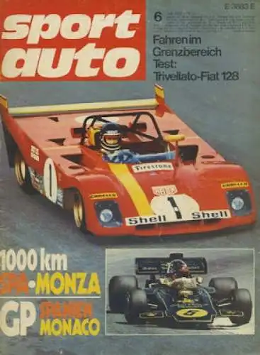 Sport Auto 1972 Heft 6