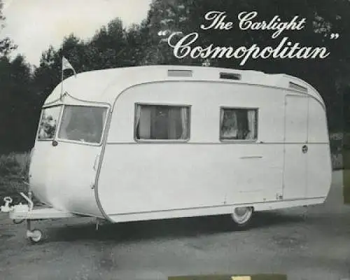 Carlight Cosmopolitan Wohnwagen Prospekt 11.1960