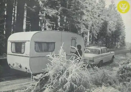 Schweikert Wohnwagen Prospekt 1960er Jahre