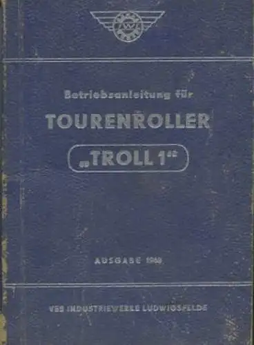 IWL Troll 1 Bedienungsanleitung 1963