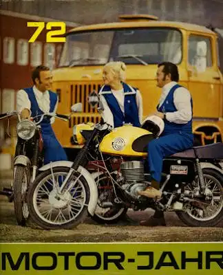 Motor-Jahr DDR-Jahresband 1972