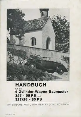 BMW 327 / 328 Bedienungsanleitung 7.1938