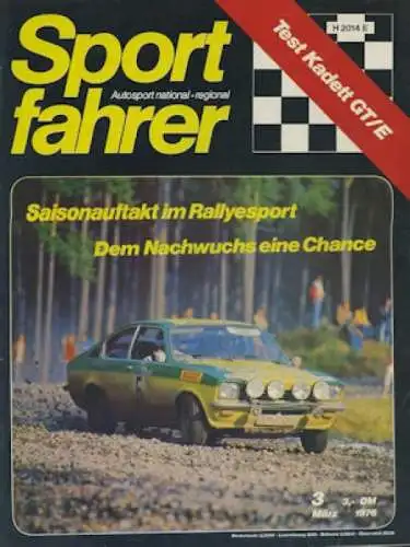 Sportfahrer 1976 Heft 3