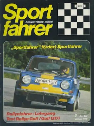 Sportfahrer 1976 Heft 1