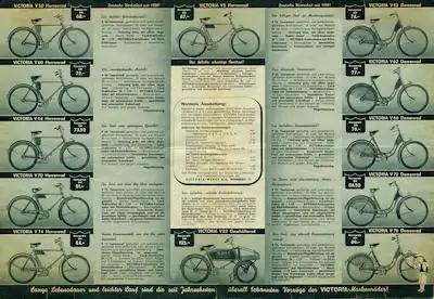 Victoria Fahrrad Programm 1938