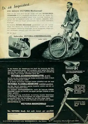 Victoria Fahrrad Programm 1938