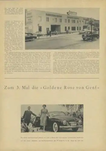 VW Rometsch Firmen Prospekt 1956