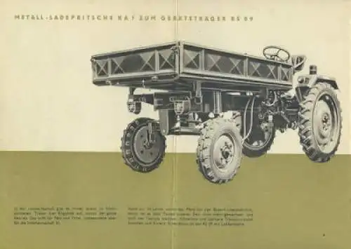 RS 09 Geräteträger Prospekt 1963