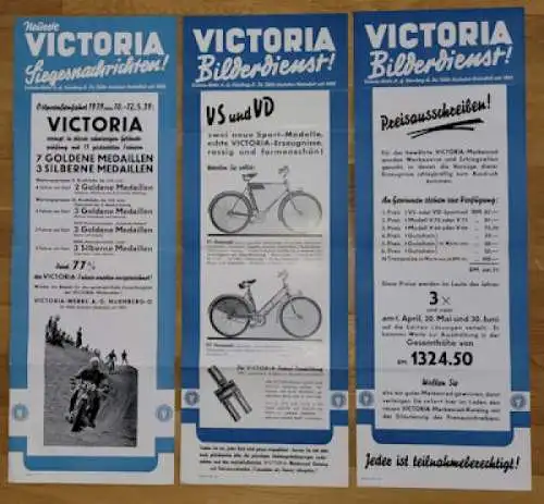 Victoria Plakate 1939