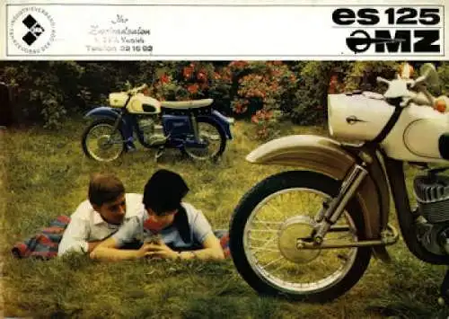 MZ ES 150 Prospekt 1967