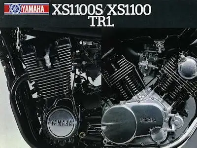 Yamaha XS 1100 S / XS 1100 / TR 1 Prospekt 1982