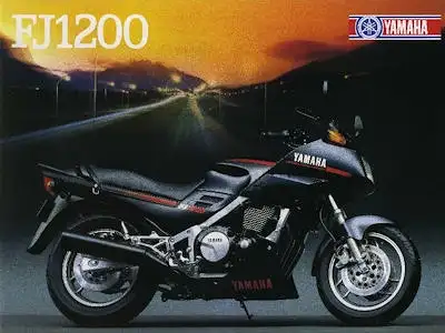 Yamaha FJ 1200 Prospekt 1987