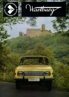 Wartburg 353 Prospekt 1970