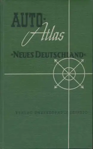 Auto-Atlas Neues Deutschland 1957