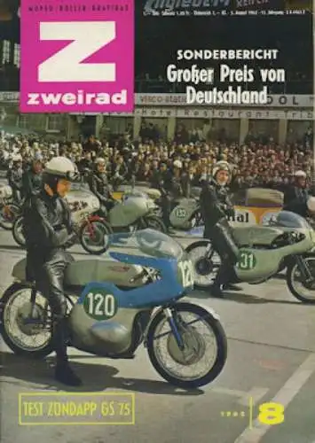 Zweirad 1962 Heft 8