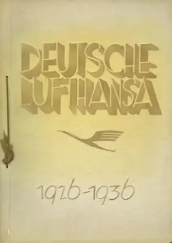 Deutsche Lufthansa 1926-1936