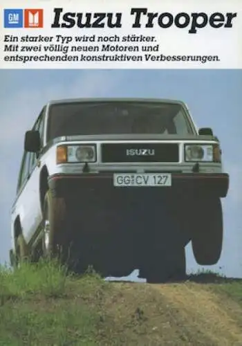 Isuzu Trooper Prospekt 9.1987