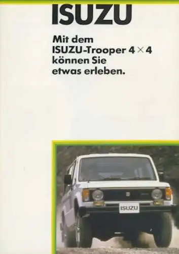 Isuzu Trooper Prospekt 1984