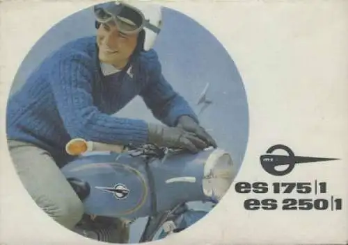 MZ ES 125 und 150 Prospekt 1964