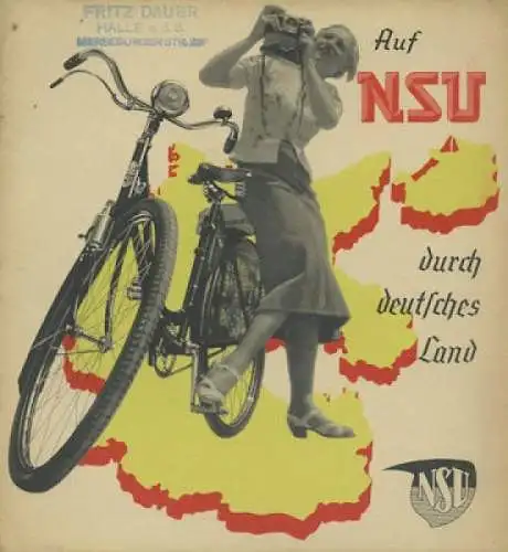 NSU Fahrrad Prospekt 1939