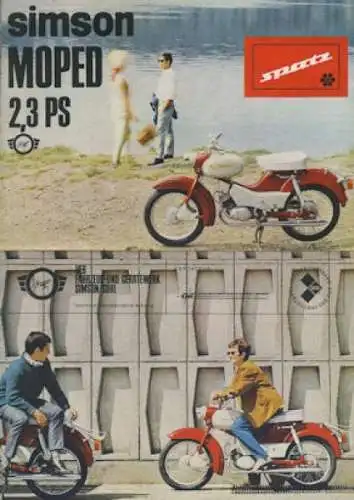 Simson Mokick Star SR 4-2 brochure 1966