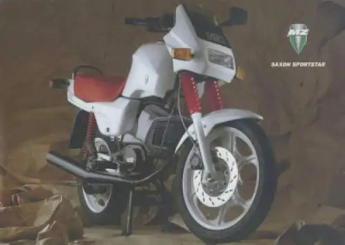 MuZ Saxon Sportstar 125 Prospekt 1995