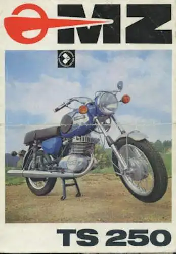 MZ TS 250 Prospekt 1973 f