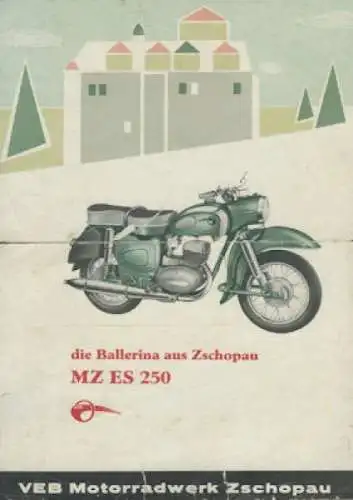 MZ ES 250 Prospekt 1960