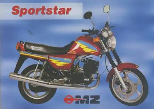 MZ Sportstar 251 / 301 Kanuni Prospekt 1990er Jahre