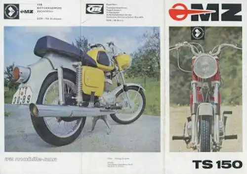 MZ TS 150 Prospekt 1973