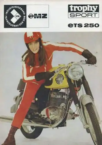 MZ ETS 250 Prospekt 1972 sp