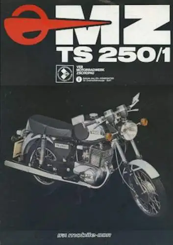 MZ TS 250/1 Prospekt 1978