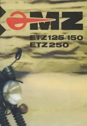 MZ ETZ Programm 1986