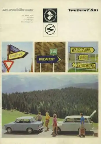 Trabant 601 Prospekt 1974