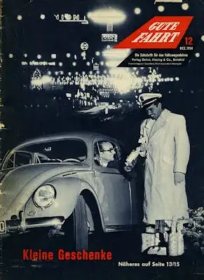 VW Gute Fahrt Heft 12 1954