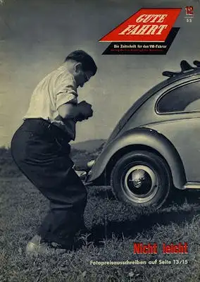 VW Gute Fahrt Heft 12 1955