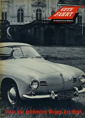 VW Gute Fahrt Heft 9 1955