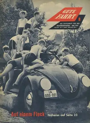 VW Gute Fahrt Heft 8 1953