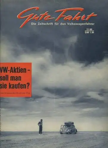 VW Gute Fahrt 1960 Heft 11