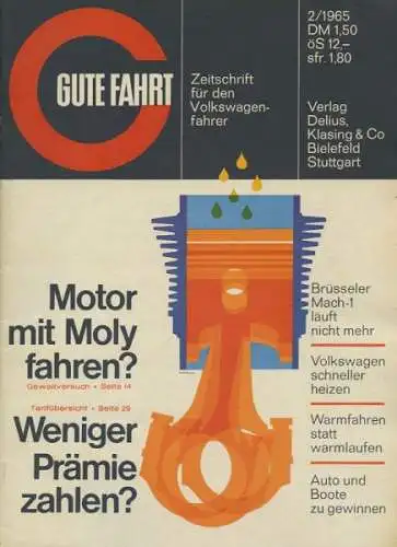 VW Gute Fahrt 1965 Heft 2